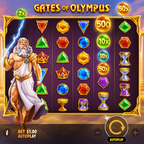 RoySpins - Gates of Olympus Slot Game - Pragmatic Play
