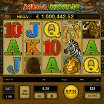 RoySpins - Mega Moolah Slot Game - Microgaming